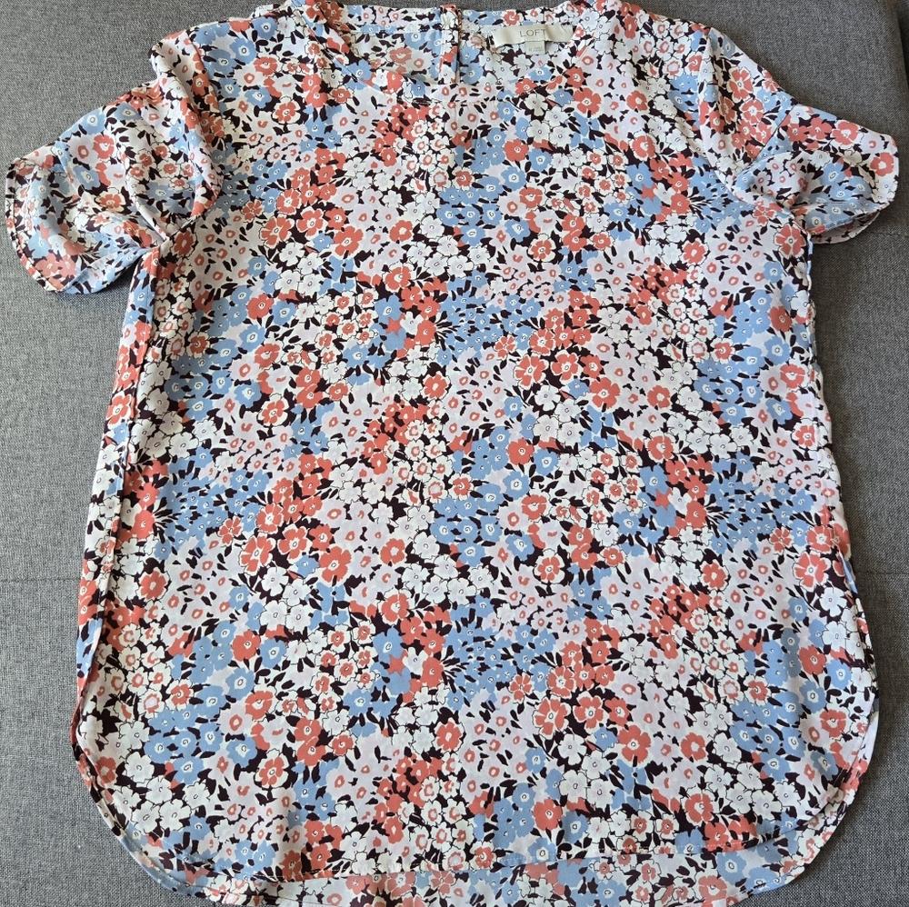 Loft floral shirt